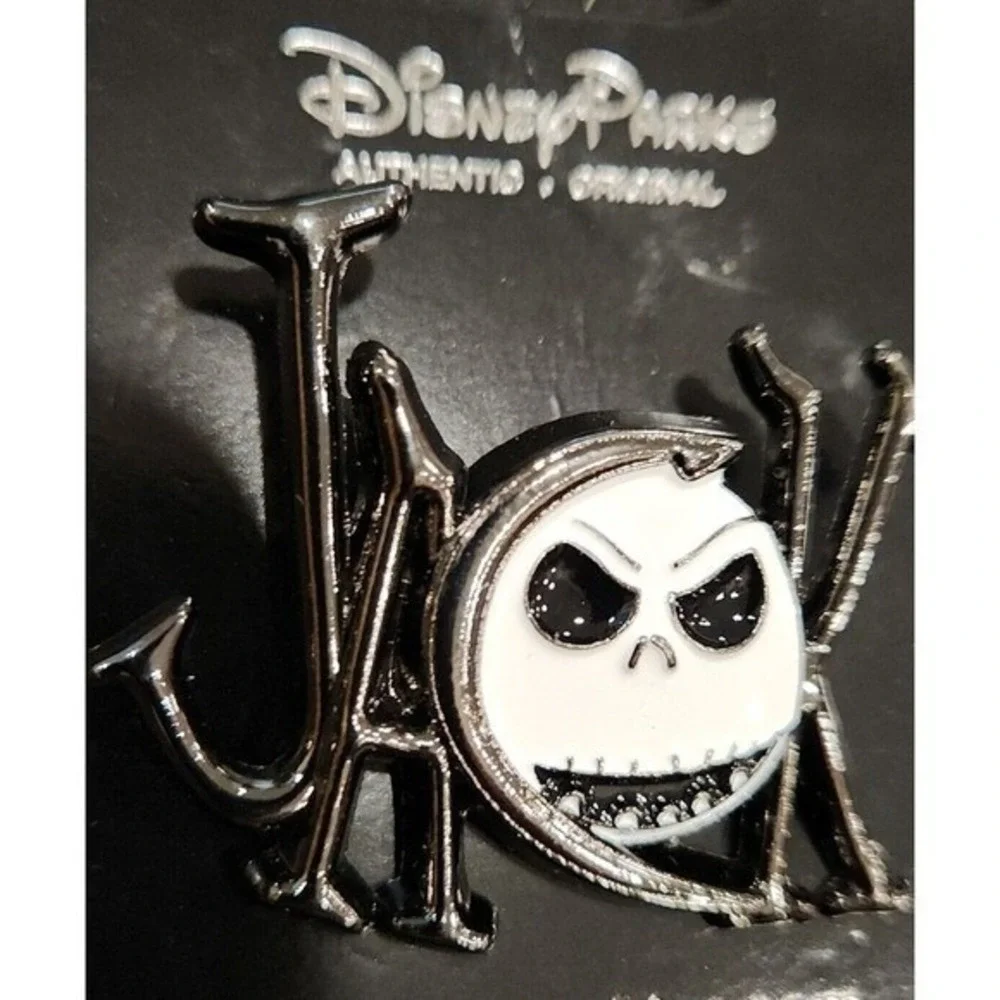 Disney Pin Nightmare Before Christmas Jack Skellington NBC‎ Letters 00001